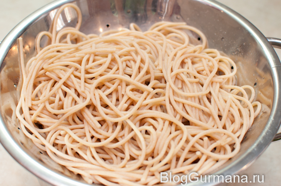 цельнозерновые спагетти